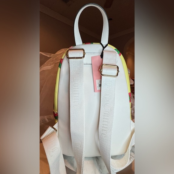 Juicy Couture Sweet & Juicy Yellow and Red Strawberry Backpack - Picture 3 of 7